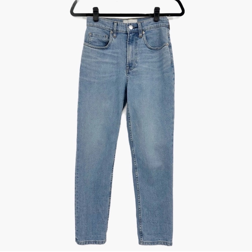 Everlane Cheeky Jean Ankle Light Wash High Rise Denim Size 25 - Picture 14 of 14